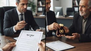 صلح عمری دیه: آیا می‌توان ارش یا دیه را به شخص دیگری صلح کرد؟