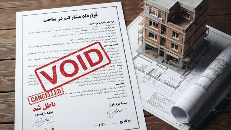 قوانین مربوط به ابطال قراردادهای مشارکت در ساخت به دلیل تخلف ساختمانی
